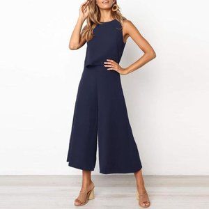 Femme Jumpsuit - Navy